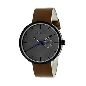 Simplify Unisex 3900 Metal Case Charcoal Grey Dial